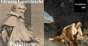 Orazio Gentileschi | 🎨 🖼️ Captivating Baroque Art in HD! | Classical Art