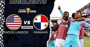 Highlights| Estados Unidos vs Panamá | Copa Oro 2023-Semis | TUDN