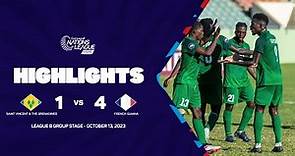 Highlights | St. Vincent & The Grenadines vs French Guiana | 2023/24 Concacaf Nations League