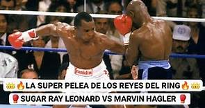👑🔥LA SUPER PELEA DE LOS REYES DEL RING🔥👑 🥊SUGAR RAY LEONARD VS MARVIN HAGLER🥊 (Resumen)