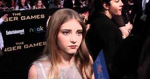 Willow Shields - The Hunger Games Premiere Interview