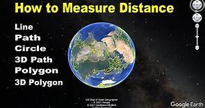 How to Measure Distance & Dimensions on Google Earth Pro 2021