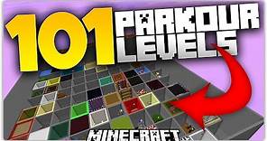 101 Minecraft Parkour Levels