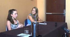 Bronycon 2013 Press Interviews: Michelle Creber and Madeleine Peters