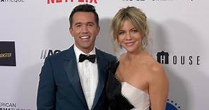Rob McElhenney and Kaitlin Olson 36th Annual American Cinematheque Awards Red Carpet In Los Angeles