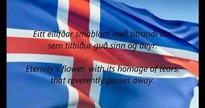 Icelandic National Anthem - "Lofsöngur" (IS/EN)