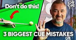 3 Biggest Cue Mistakes (Easy To Fix!)