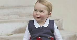 Prince George's cute new holiday photos