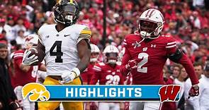 Iowa at Wisconsin Badgers | Highlights | Big Ten Football | Oct. 14, 2023