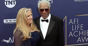 Morgan Freeman looks dapper with partner Lori at AFI Gala