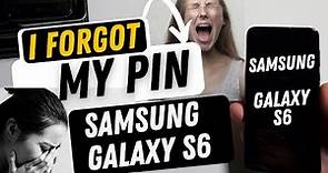 I Forgot my Pin to my Samsung Galaxy S6. How to Hard Reset.
