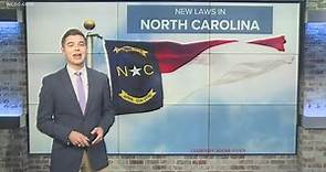 Here are the new laws now in effect in North Carolina