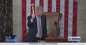 118th Congress - House Speaker Election Continues (Day 4 - Evening)