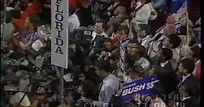User Clip: Columba Bush nominates George HW Bush 1988 Convention