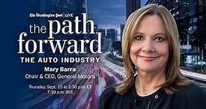 General Motors CEO Mary Barra on future of auto industry (Full Stream 9/15)