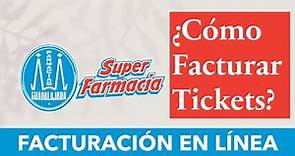 ¿Cómo Facturar Tickets De Farmacias Guadalajara? - [Facturación Electrónica En Línea 4.0 2023]