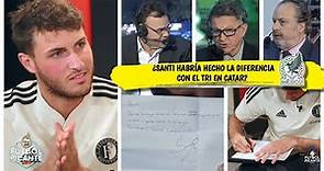 SE NOS METIÓ UN CHAQUITO EN EL OJO La emotiva carta de Santi Giménez antes de Catar | Futbol Picante