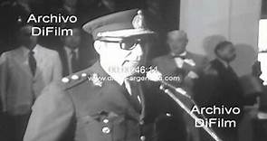 Domingo Bussi asume en el III Cuerpo de Ejercito de Tucuman 1980
