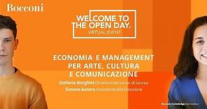 Economia e management per arte, cultura e comunicazione