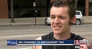 Restaurant tax stays for 2018