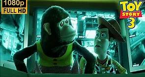 Toy Story 3 - Woody VS Monkey Scenes (2010)