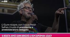 Il regista James Gunn dirigerà il film Superman: Legacy