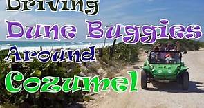 Driving Dune Buggys in Cozumel