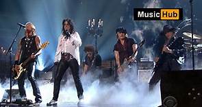 The Hollywood Vampires - Johnny Depp Alice Cooper Joe Perry Live (GRAMMYs 2016)