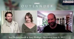 Izzy Meikle-Small & Joey Phillips On Season 7 Of STARZ Series "Outlander" & More