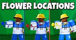 All Flower Locations To Get Race Awakening V2 | Blox Fruits