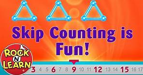 Skip Counting for Kids | Count by 2s through 12s and by 25s | Rock 'N Learn