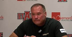 Red Wolves Raw: Butch Jones post game press conference following 73-0 loss at #20/19 Oklahoma