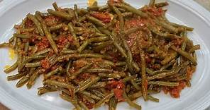 Greek Style Green Beans with Michael's Home Cooking