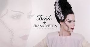 Bride Of Frankenstein Halloween Makeup Tutorial | Shonagh Scott