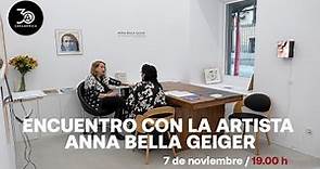 Encuentro con la artista Anna Bella Geiger