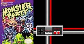 Monster Party: NES: Walkthrough