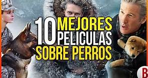 TOP 10 MEJORES PELÍCULAS DE PERROS | Películas Que Te Harán Llorar