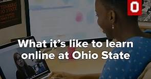 What it's like to learn online at Ohio State