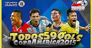 Copa América 2015 - Todos Os 59 Gols