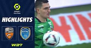 FC LORIENT - ESTAC TROYES (2 - 0) - Highlights - (FCL - ESTAC) / 2022-2023
