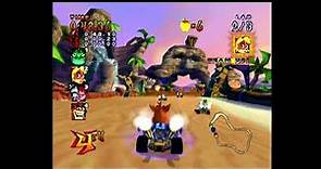Crash Nitro Kart PS2 Intro + Gameplay
