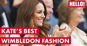 19 times Kate Middleton wowed with her iconic Wimbledon outfits