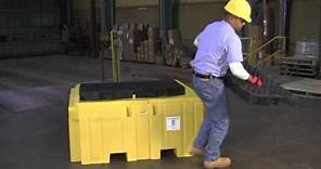 Spill Containment for IBCs, Tanks and Totes - Ultra-IBC Spill Pallet Plus
