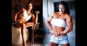 ATF Female bodybuilders before and after steroid