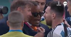 Messi Tells Van Gal and Edgar Davids he talks too much after Argentina Vs Netherland Match