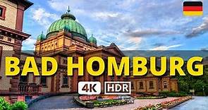 😍 BAD HOMBURG Germany - Walking Tour through the OLD TOWN (4K 60fps UHD) 👏🏼
