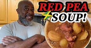 How to make RED PEA SOUP! (With PIGTAIL & COW FOOT)