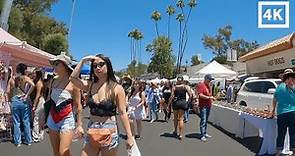 [4k] Rose Bowl Flea Market Walking Tour - Pasadena, California