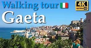 Gaeta (Lazio), Italy【Walking Tour】With Captions - 4K