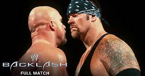 FULL MATCH - “Stone Cold” Steve Austin vs. Undertaker – WWE Title No. 1 Contender’s Match